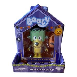 Bluey and Friends Monster Lucky Halloween Costume Action Figure with Pumpkin NEW